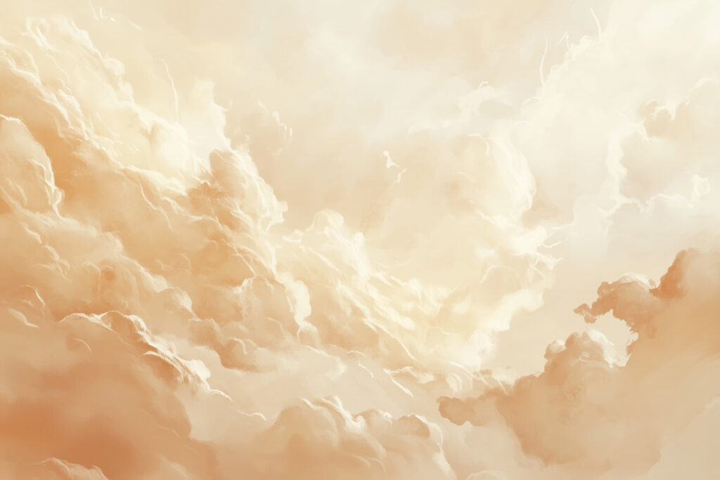 Licht zwischen Wolken — ganzes Design