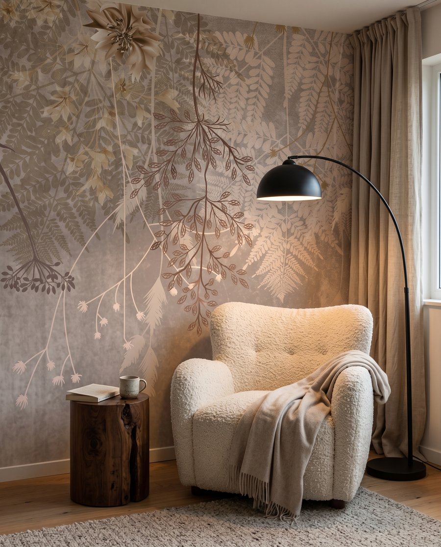 Feine Blütengirlanden — Interieur 1