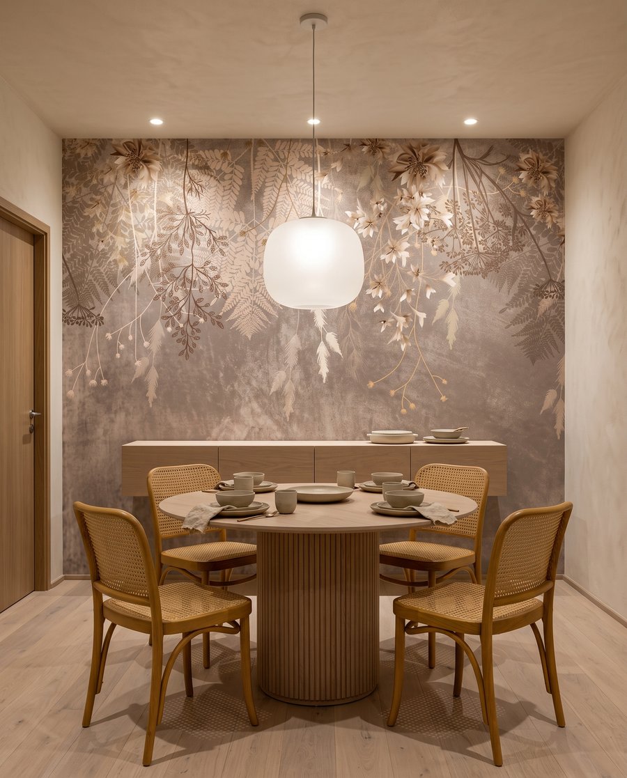 Feine Blütengirlanden — Interieur 3