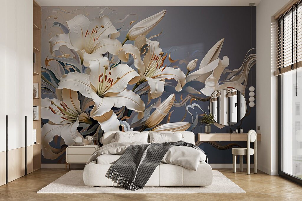 Lilien in Wellenlinien — Interieur 1