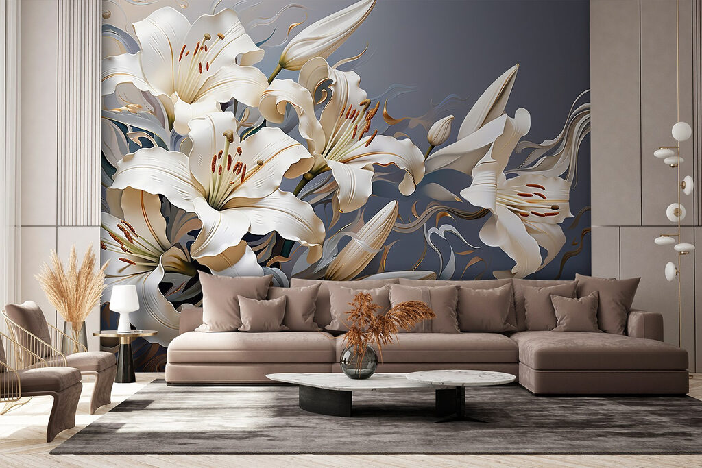 Lilien in Wellenlinien — Interieur 3