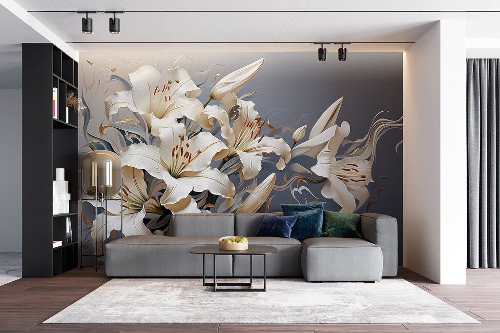 Lilien in Wellenlinien — Interieur 5