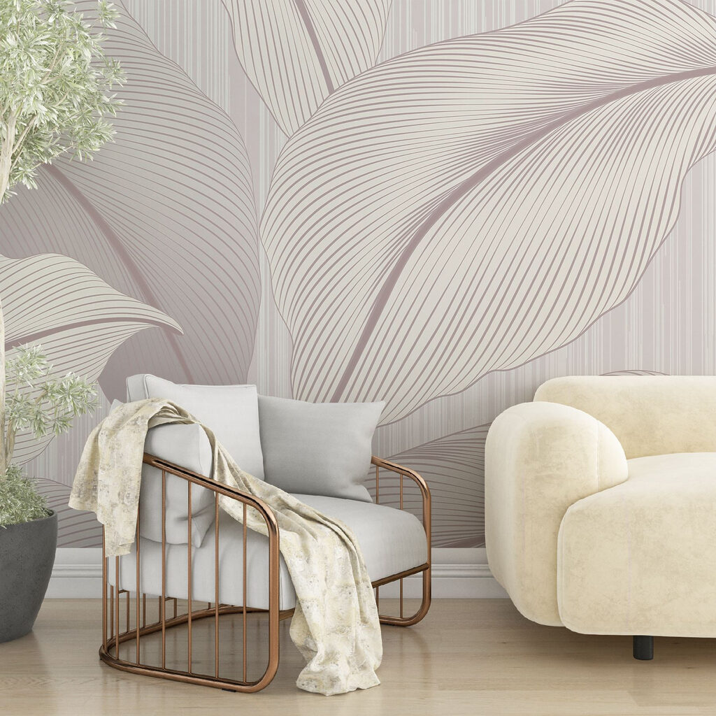 Blätter mit feinen Rillen — Interieur 2
