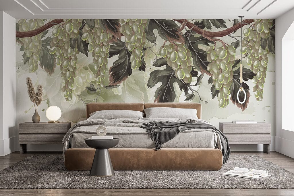 Weintrauben an der Rebe — Interieur 2