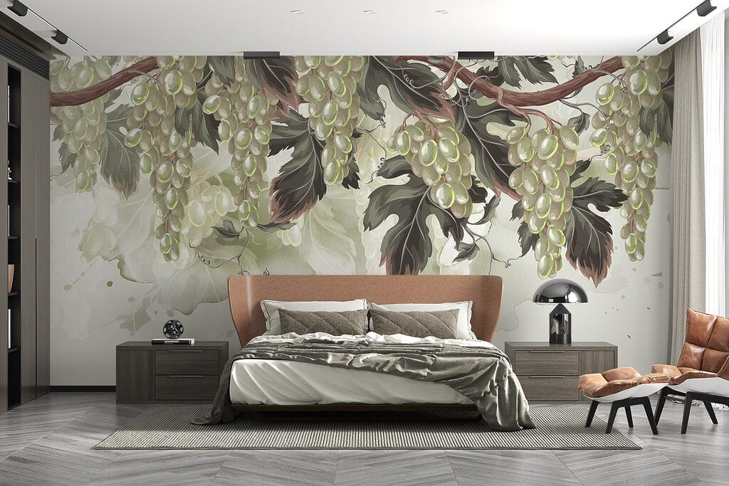 Weintrauben an der Rebe — Interieur 3