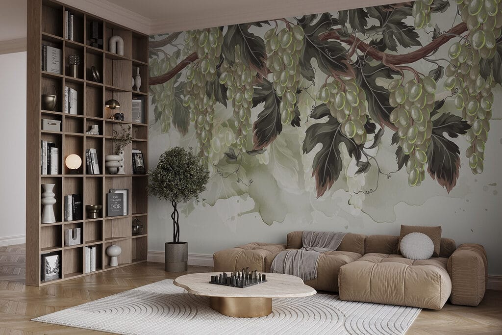 Weintrauben an der Rebe — Interieur 6