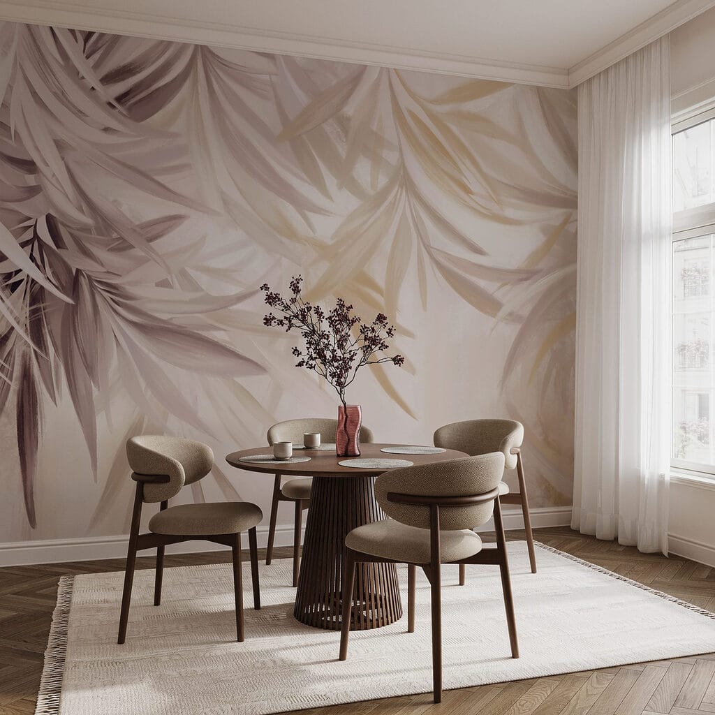 Palmwedel in sanfter Bewegung — Interieur 6