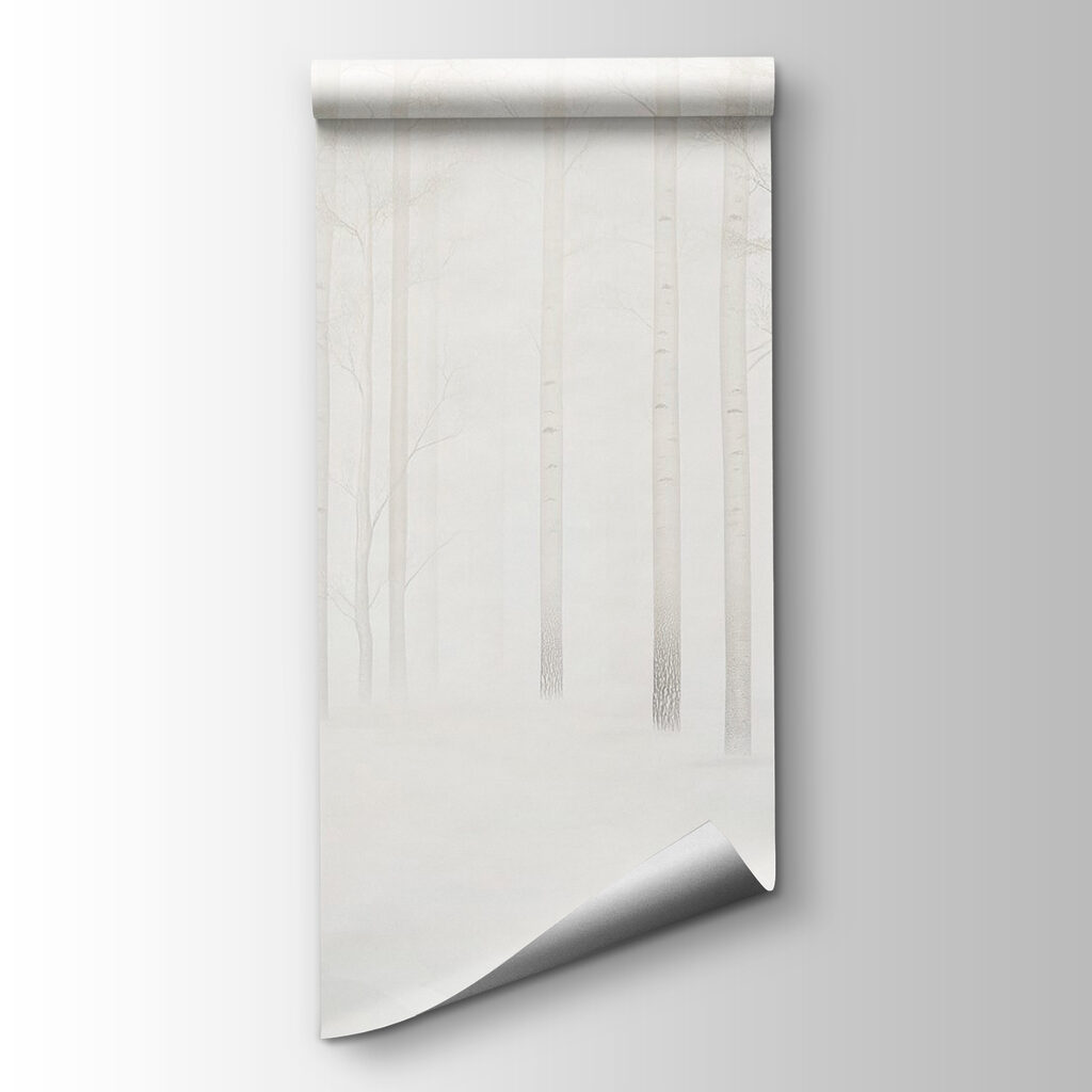 Verschneiter Wald — Produktansicht