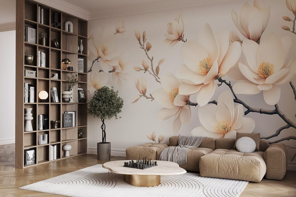 Blüten an schwarzen Ranken — Interieur 2