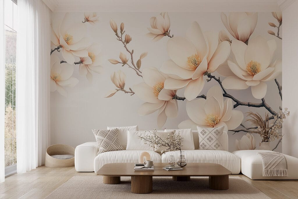 Blüten an schwarzen Ranken — Interieur 3