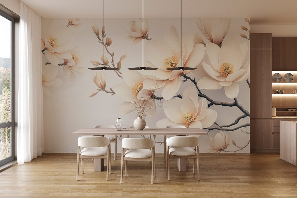 Blüten an schwarzen Ranken — Interieur 4