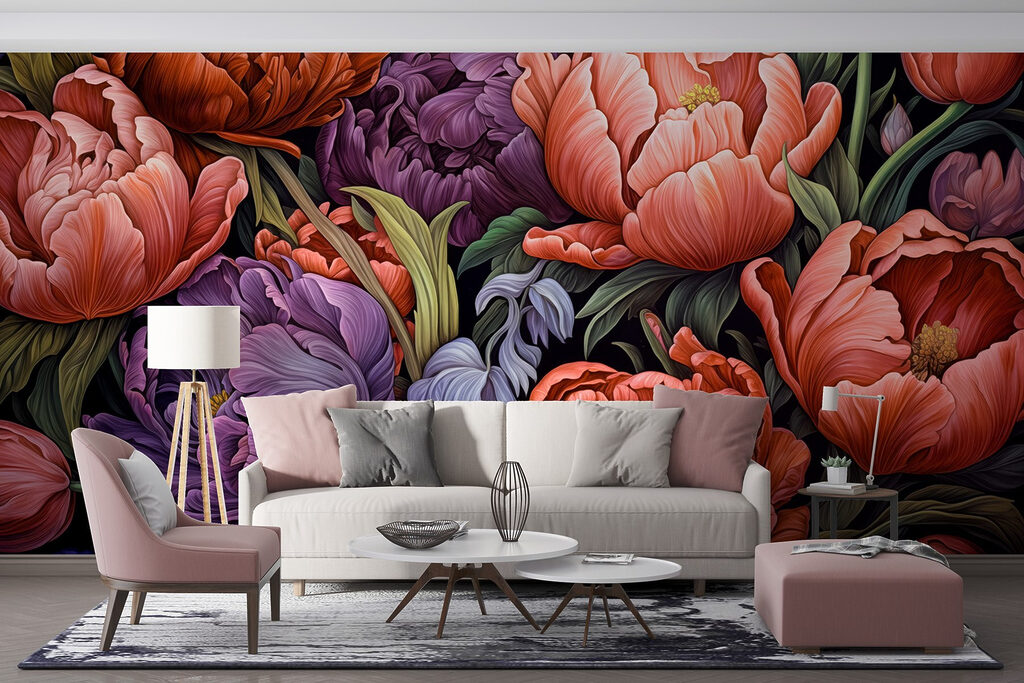 Leuchtende Blüten — Interieur 2