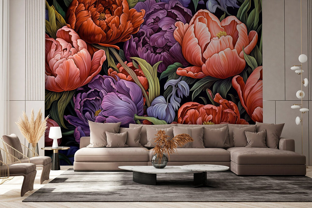 Leuchtende Blüten — Interieur 3