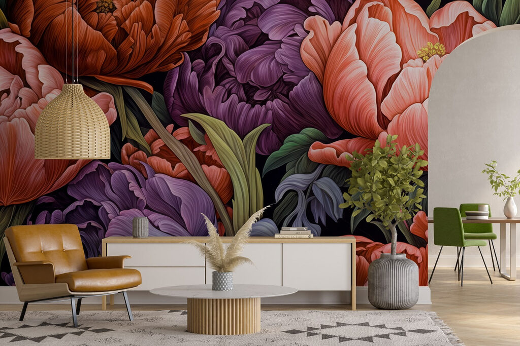 Leuchtende Blüten — Interieur 4