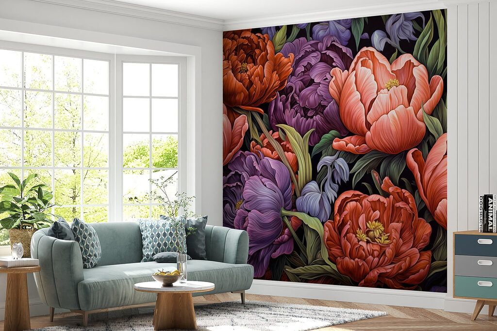 Leuchtende Blüten — Interieur 5