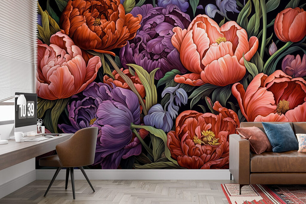 Leuchtende Blüten — Interieur 6