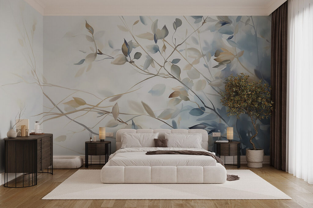 Blattzweige im blauen Dunst — Interieur 2