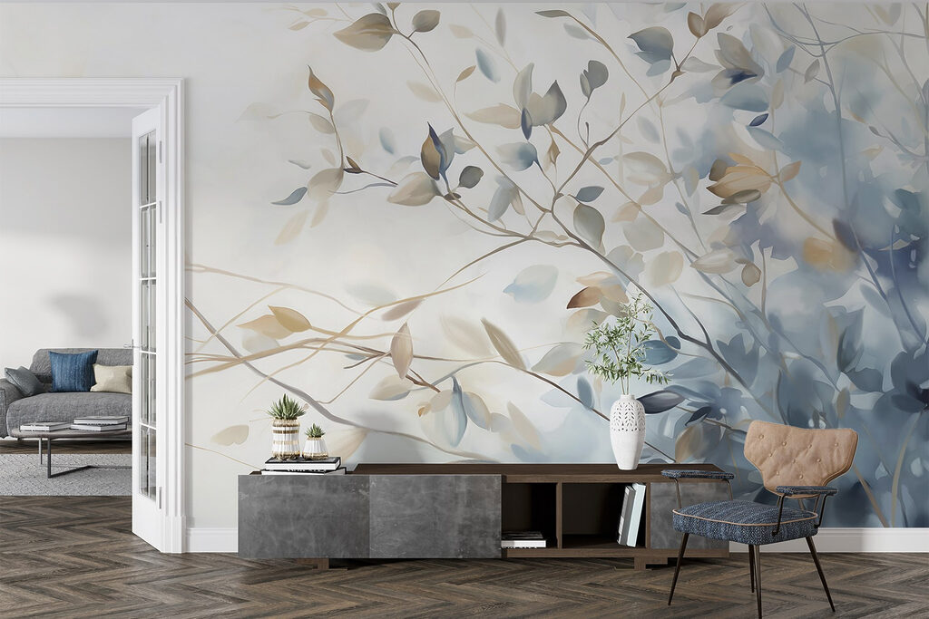 Blattzweige im blauen Dunst — Interieur 4
