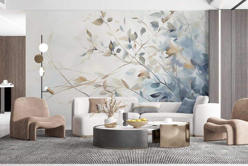 Blattzweige im blauen Dunst — Interieur 5