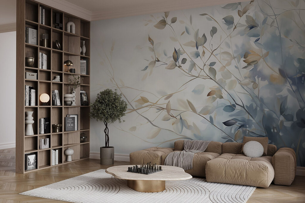 Blattzweige im blauen Dunst — Interieur 6