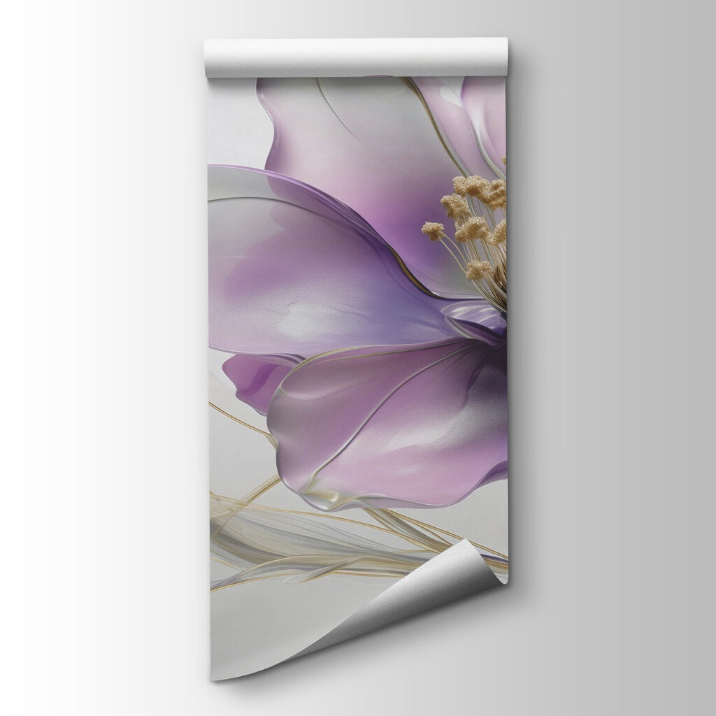 Blüte mit glänzenden Rändern — Produktansicht