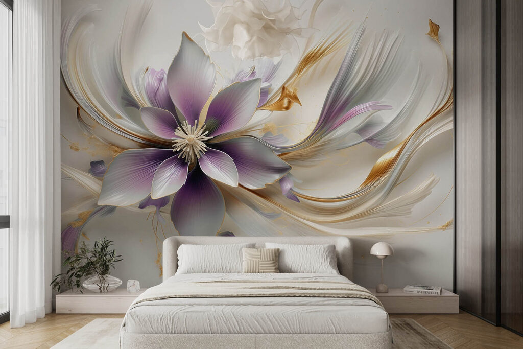 Blüte mit zarten Schwüngen — Interieur 1