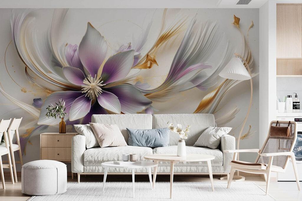 Blüte mit zarten Schwüngen — Interieur 2