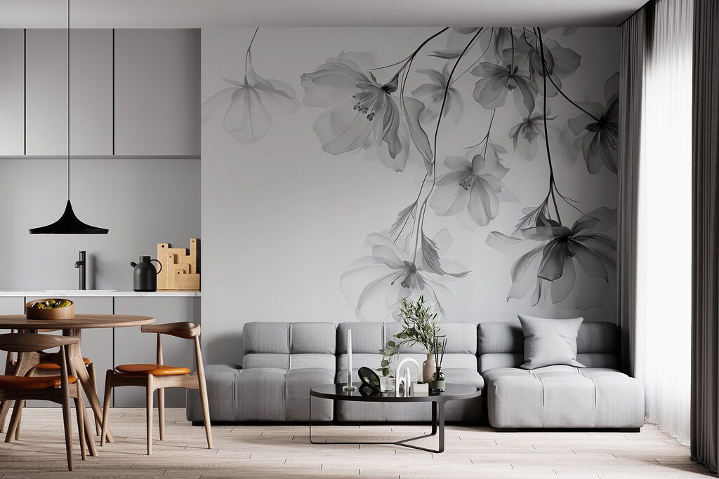 Herabsinkende Blüten — Interieur 4
