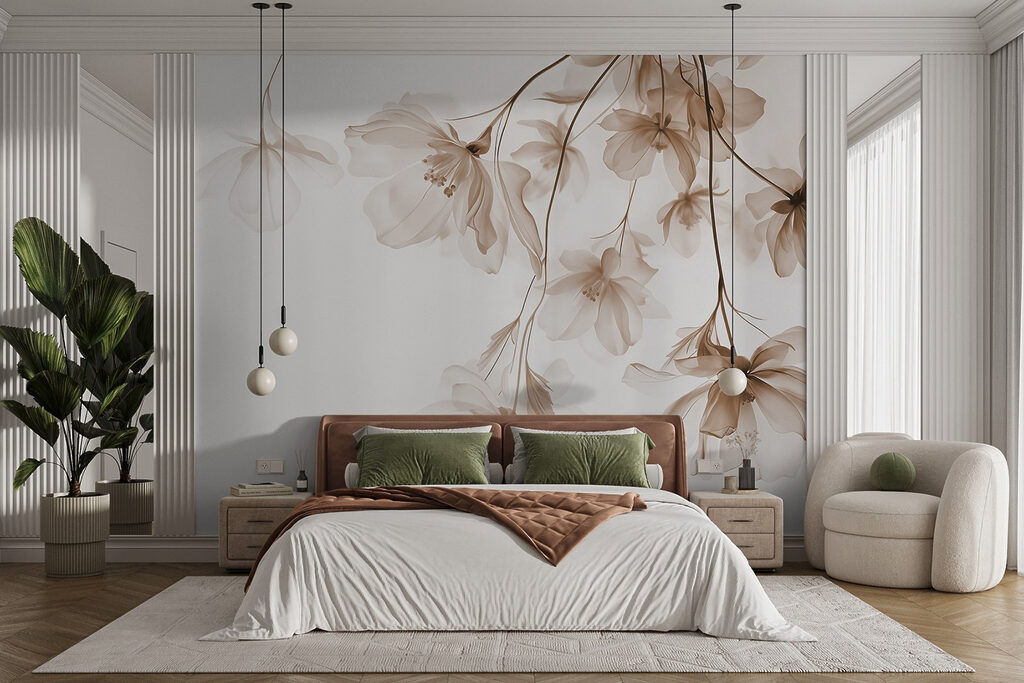 Herabsinkende Blüten — Interieur 1