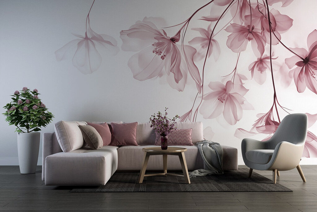 Herabsinkende Blüten — Interieur 5