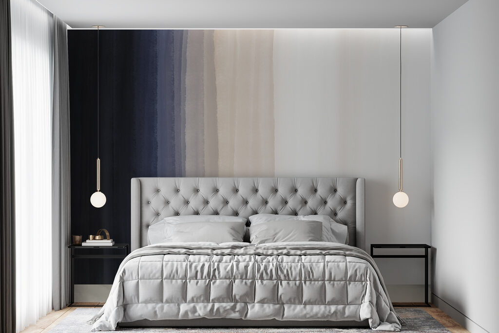 Sanfter Farbverlauf in einem Interieur