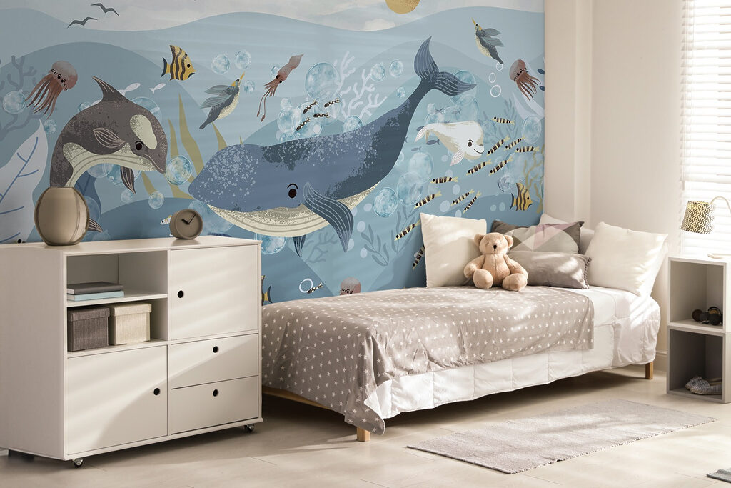 Wal zwischen Riffbewohnern — Interieur 2
