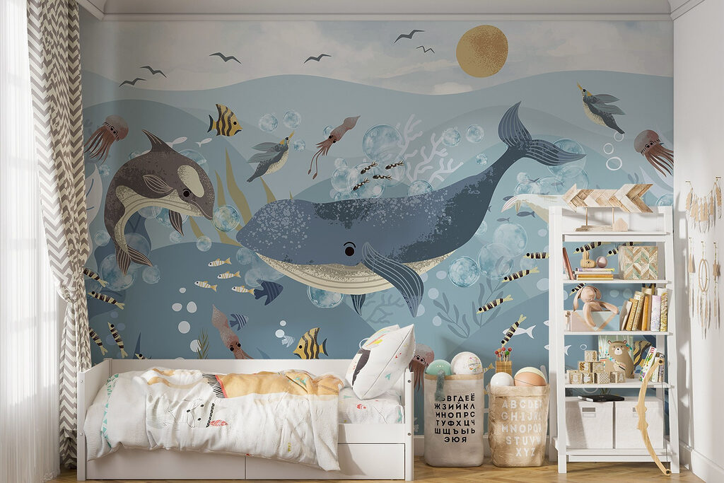 Wal zwischen Riffbewohnern — Interieur 4