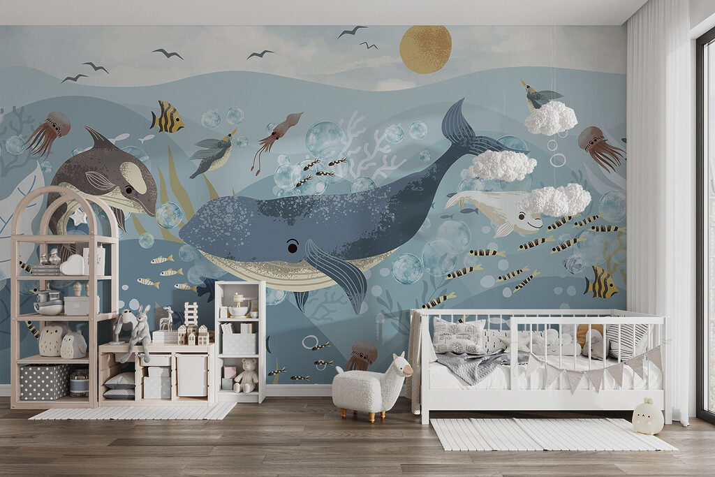 Wal zwischen Riffbewohnern — Interieur 5