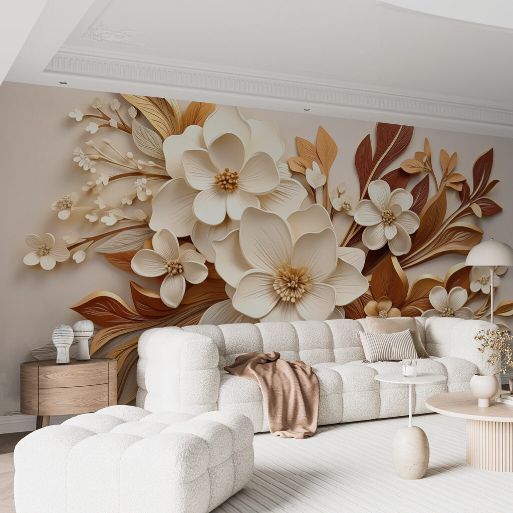 Blüten mit Kupferlaub — Interieur 3