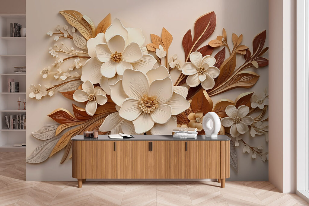 Blüten mit Kupferlaub — Interieur 4