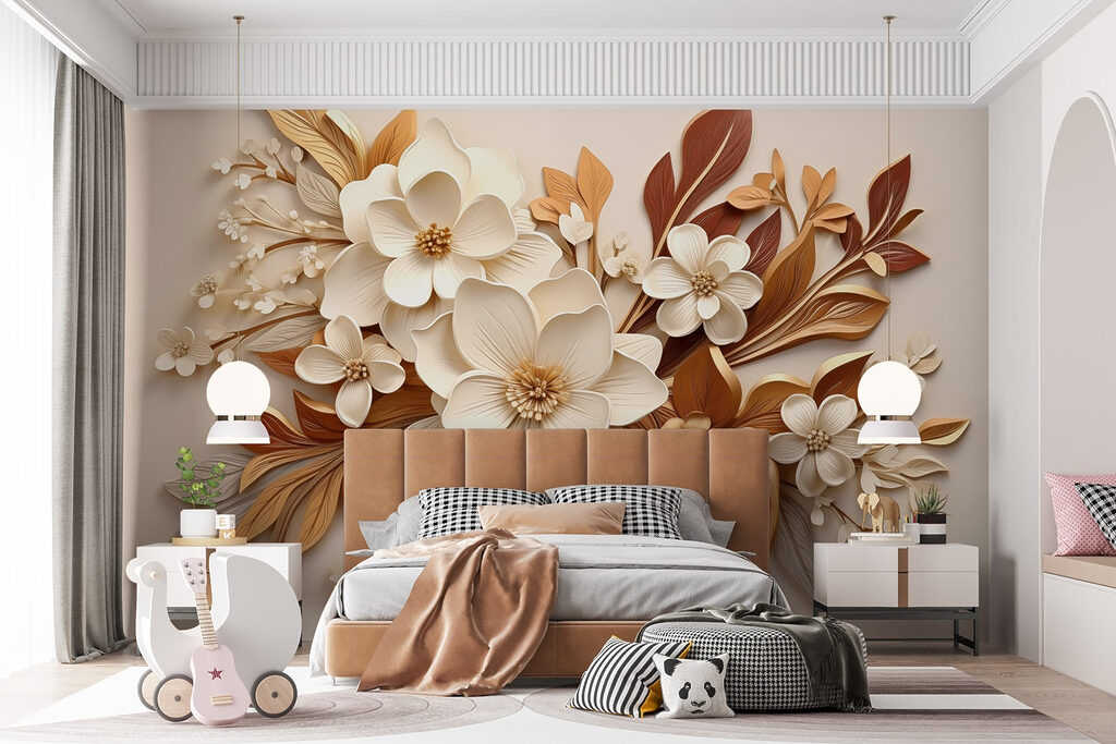 Blüten mit Kupferlaub — Interieur 5