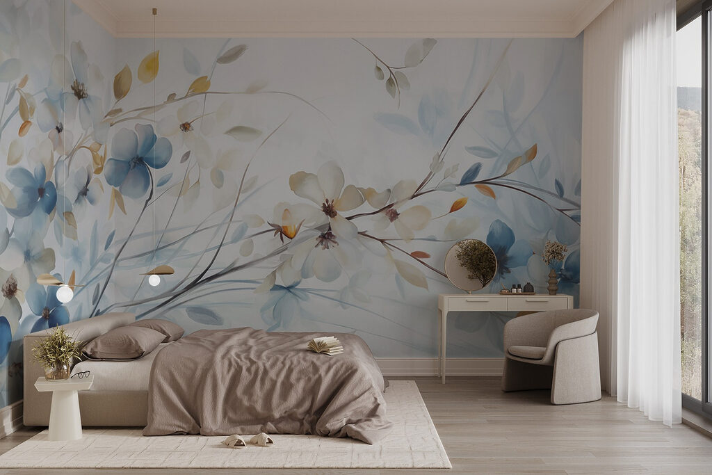 Blütengruppen mit Freiraum — Interieur 1